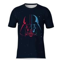 Camiseta Gráfica Star Wars Para Hombres Y Mujeres Darth Vader Y Trasnochadores Estilo Casual Transpirable Para Verano - details 8