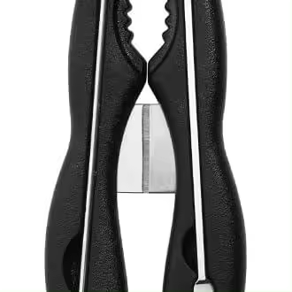 Herramientas para marcos, Cascanueces, desgranador de Languas, Ministros para Fiesta de Marcos, accesorios para Cangrejos de Río Hervidos (Negro) - 1