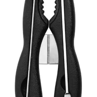 Herramientas para marcos, Cascanueces, desgranador de Languas, Ministros para Fiesta de Marcos, accesorios para Cangrejos de Río Hervidos (Negro) - 1