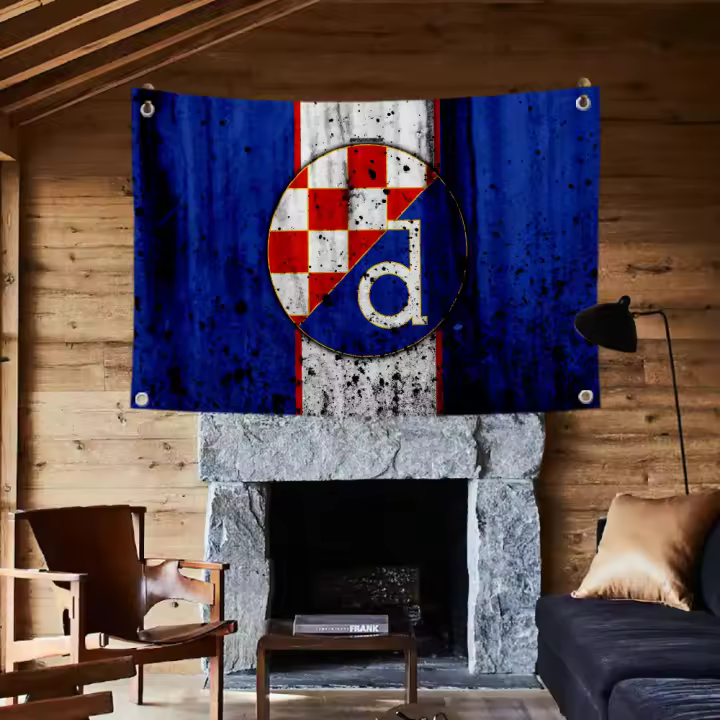 Bandera Divertida Para Pared Decoración Exterior GNK Dinamo Zagreb Bandera Decorativa LGBT Para Colgar En La Habitación Estilo Y2K - 1