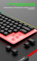 Kit De Teclado Y Ratón Para Juegos NG GTX350 Con Iluminación LED Negro Cableado USB Estilo Estándar 104 Teclas Para Computadora Y Laptop - details 5