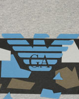 Camiseta Emporio Armani EA7 Algodón Hombre Gris 3 GPT09PJT7Z 3905 - details 5