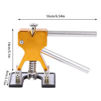 Kit De Reparación De Aros De Coche Sin Pintura Herramienta De Reparación De Choques Para Automóviles Eliminador De Aros Con Tablas De Adhesivo - details 2