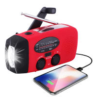 Mini radio de emergencia con función de iluminación - details 2