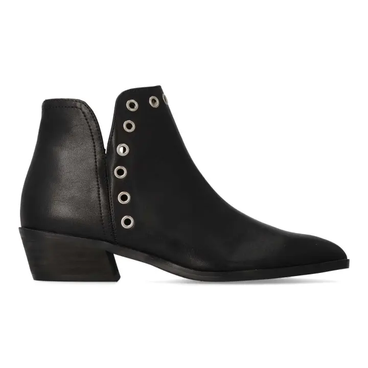VANESSA Botines caña baja tachas mujer - 1
