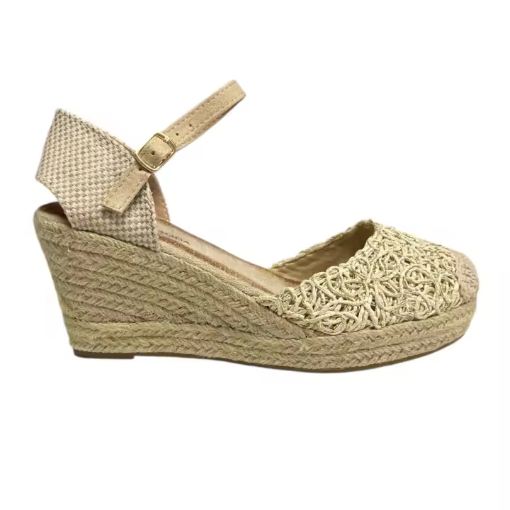 Sandalia Entre Lazada Beig - 1