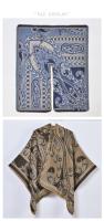 Nuevo Chal de mujer, moda urbana, cárdigan grueso y cálido, poncho - details 4