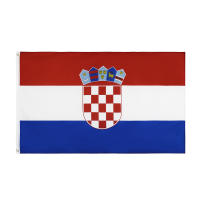 Bandera De Croacia HR Croatia 90x150 Cm Para Decoración Material Poliéster Estilizado Para Colgar En Festivales Y Eventos - details 0