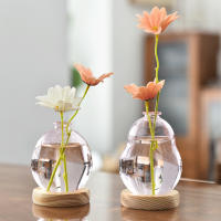 Vaso De Burbuja De Vidrio Nuevo Estilo Nórdico INS Arreglo Floral Moderno Creativo Vaso Sférico Para Decoración De Hogar Regalos De Cumpleaños - details 1