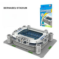Puzzle 3D De Estadios De Fútbol Bernabeu Camp Nou Anfield Juego De Construcción Para Niños Modelo De Edificios Famous - details 18