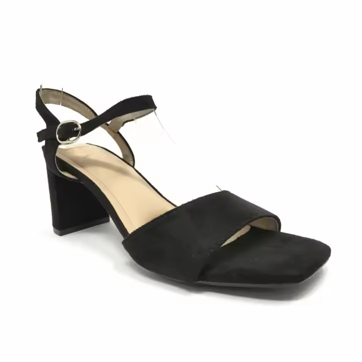 Gobbs LA-NBP-2277 Zapatos de tacón para mujer negros en sintético 000003 - 1