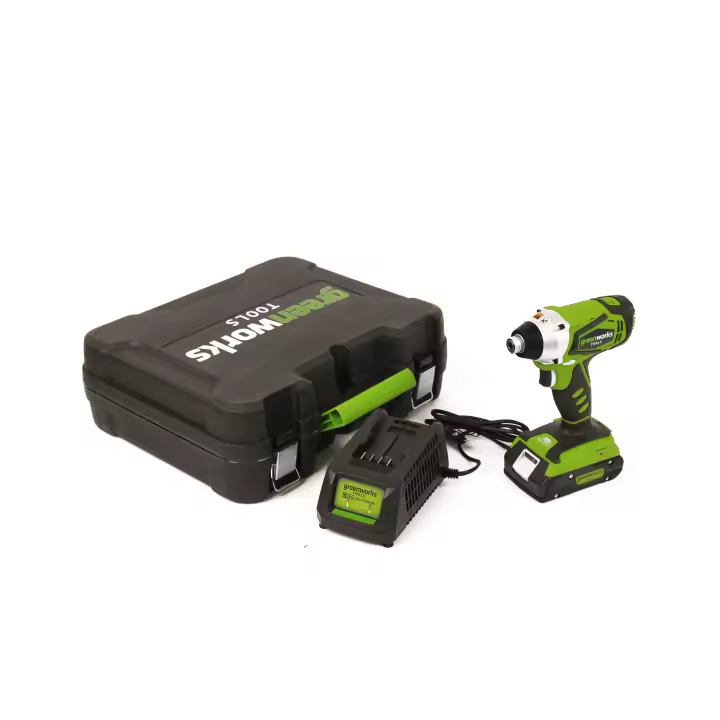 Atornillador de impacto a batería Greenworks G24ID (Sin batería ni cargador) - 1