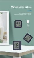 Sensor De Temperatura Y Humedad Bluetooth Mini Con Pantalla LCD Control Remoto Por App Tuya Y Voz Compatible Con Google Thermometer Hygrometer - details 7