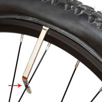 Kit De Reparación De Neumáticos Para Bicicletas 3Pcs Herramienta De Cambio De Neumáticos De Alta Resistencia En Acero Inoxidable Para Motocicletas Herramienta De Garage Para Neumáticos De Bicicletas - details 2