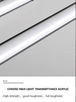 Lámpara De Piso LED Moderna RGB Para Sala De Estar Esquina Dormitorio Estudio Oficina Ángulo Largo Iluminación Atmosfera Colorida - details 4