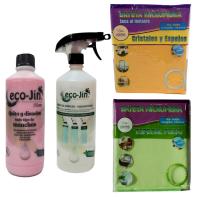 ECOJIN ORIGINAL DE LABONCLER A ELEGIR + DIFUSOR + BAYETA PARA CRISTALES Y ESPEJOS + BAYETA ESPECIAL POLVO. LIMPIADOR MULTIUSOS DE LABONCLER, LIMPIACRISTALES, LIMPIAPOLVO - details 4