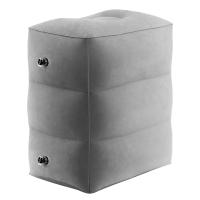 Almohada De Viaje Para Pies Inflable Ergonómica Con 3 Capas Soporte De Pie Ajustable Para Avión Almohada De Asiento De Pies Plegable - details 5