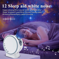 Proyector De Luz Nocturna Aurora Galaxy Con Control Remoto Y Sonidos Blancos Para Decoración De Habitaciones De Niños Regalos Para Cumpleaños - details 2