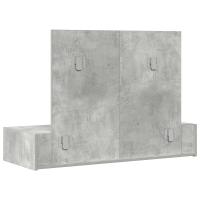 Mesa de Maquillaje Colgante vidaXL Gris Concreto 100x40x70 cm - details 4