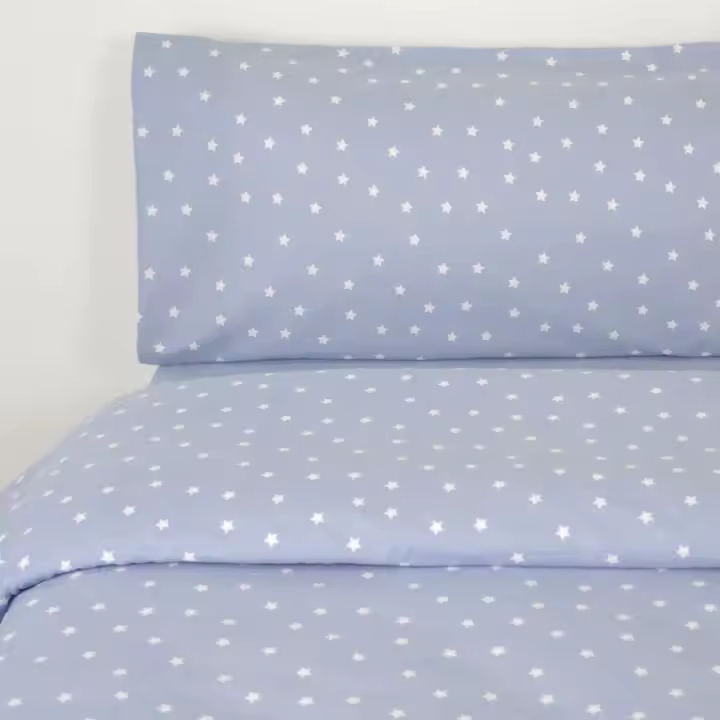10XDIEZ Funda nórdica franela stars  - Cómodo acabado que aporta calidez y frescura para un descanso reparador - 1
