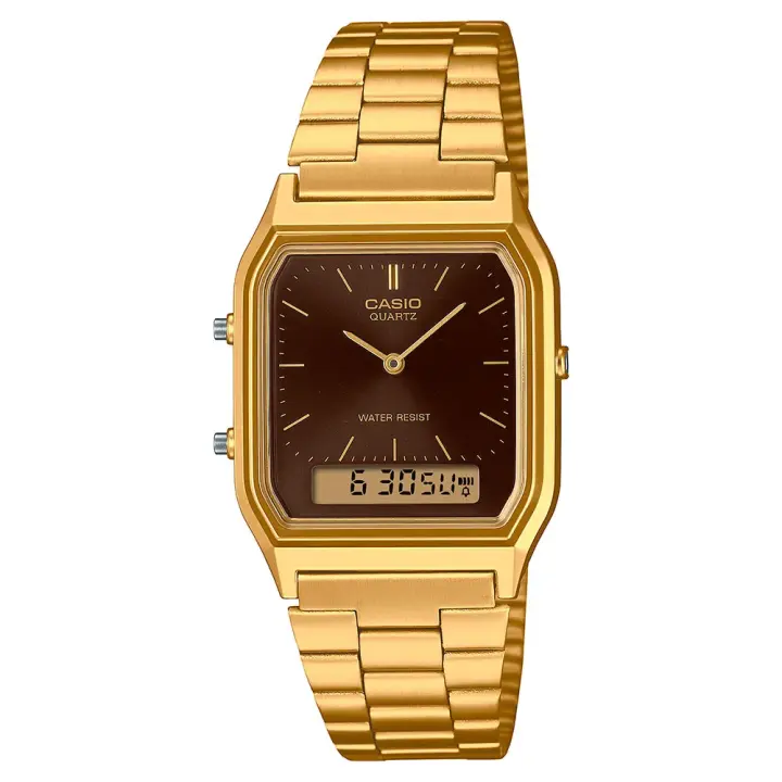 Casio Reloj Aq-230ga-5amqyes Dorado Hombre - 1