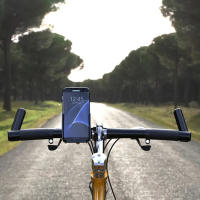 Soporte De Teléfono Móvil Para Motocicleta Y Bicicleta Espejo Retrovisor Manillar Compatible Con Xiaomi iPhone Navegación Bracket De Aluminio - details 2