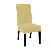 Funda De Silla De Comedor Elástica En Jacquard Protector De Silla De Cocina Lavable Y Desmontable Estilo Moderno Para Banquete Y Hotel - details 19
