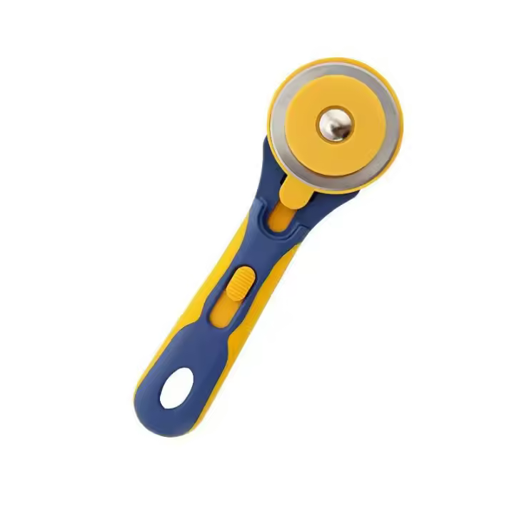 Cortador Rotativo Redondo De 60mm Para Tela Cuero Y Piel Herramienta De Corte Para Patchwork Y Bordado Material Plástico Y Acero - 1