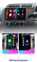 Junsun Android 13 inalámbrico CarPlay Android Auto Radio para HONDA FIT JAZZ 2014 2015  coche Multimedia navegación GPS autorradio - details 8