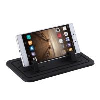 Soporte De Teléfono Para Tablero De Coche Universal Adhesivo No Eslipiente Silicone Montaje Para Teléfonos Móviles Negro - details 5