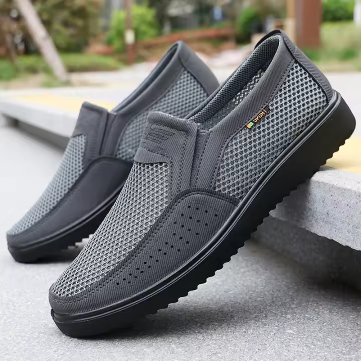 Zapatos De Verano Para Hombre Transpirables Y Cómodos Casual Antideslizantes Ligeros Con Suela De EVA Talla True Fit - 1