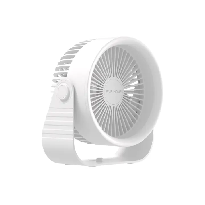 Ventilador Portátil Sin Cable Para Casa Y Camping Con Soporte De Pared Pequeño Y Portátil De La Marca FIVE HOME - 1