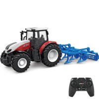 Juego De Juguetes Para Niños RC Tractor Y Camión Con Luz LED Control Remoto Simulador De Granjero Coche Y Camión De Escala 1/24 Para Niños - details 11