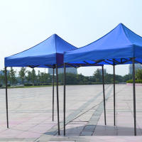 Cubierta De Toldo Azul Resistente Al Agua Y UV Para Toldo Plegable De 2.9x2.9 Metros Material De Tela Oxford Protección Solar Para Acampar Y Recreación - details 6