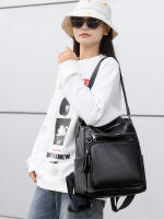 Mochila urbana sencilla de PU para mujer - details 8