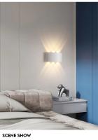 Lámpara De Pared LED 6W Impermeable Para Exterior Y Interior Iluminación Moderna Para Jardín Valla Dormitorio Sala De Estar Escaleras - details 10