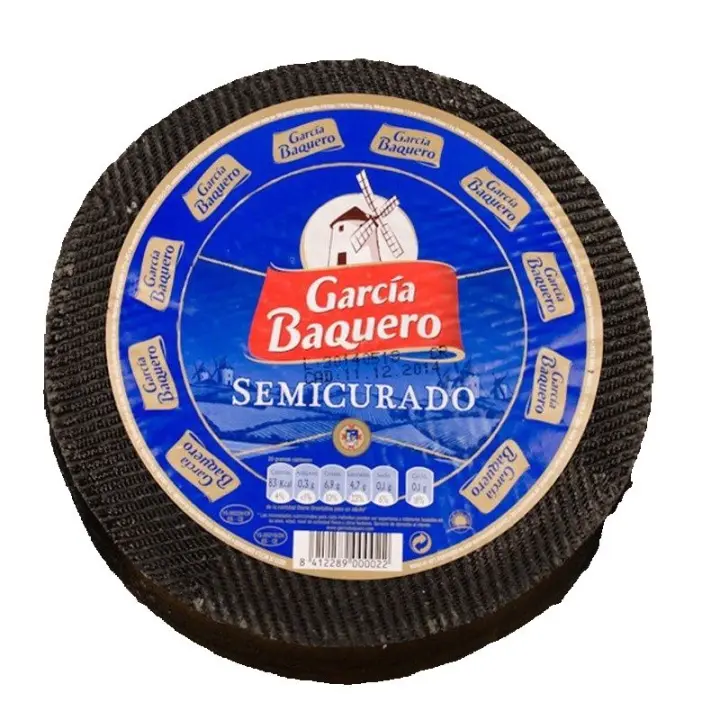 QUESO GARCIA BAQUERO SEMI PIEZA 930G APROX o Curado 930g aprox - 1