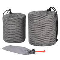 Juego De 3 Piezas De Titanio Ligero Con Olla De 750ml Taza De Agua De 450ml Cuchara Plegable Y Manija Collapsible Para Camping - details 11