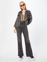 Levi's 70s' High Flare - Pantalones Vaqueros Levis para mujer con campana -Jeans Levis gris acampanados - details 4