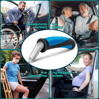 Manija De Puerta De Coche Para Ancianos Soporte Portátil Para Vehículo Y Bastón Para Acceso Fácil Y Rompe Vidrio - details 1
