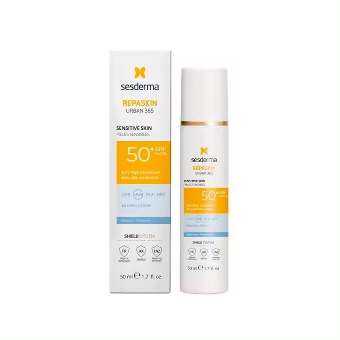 SESDERMA REPASKIN URBAN 365 FACIAL PIEL SENSIBLE SPF50+ 50 ML - 1