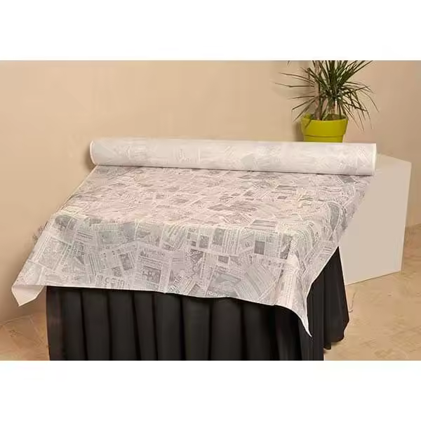 MONOUSO | Mantel Rollo Novotex Blanco "Prensa" 1,2x50m P40cm (6 Uds) - 1
