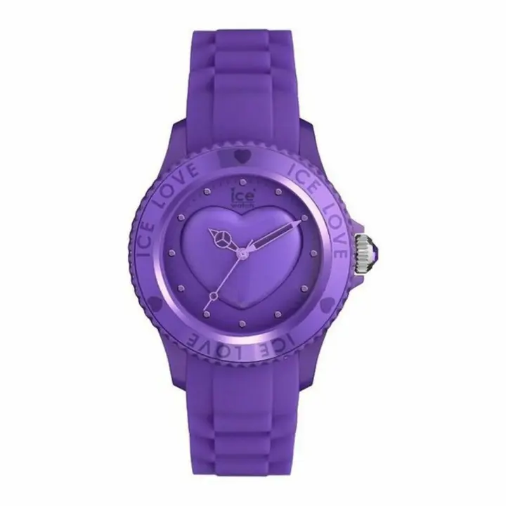 Reloj Mujer Ice LO.LR.U.S.11 (Ø 38 Mm) Morado Caucho 10 Atm Lila - 1