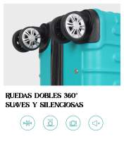 ARYVIE Maleta de Cabina 55x38x20cm | 103 | Material PC+ABS Ligero y Resistente | Código Antirrobo de 3 Dígitos, Ruedas Dobles 360º | Equipaje de Mano | Viaje en Cabina de Avión - details 3