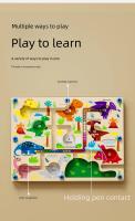 Juego De Mesa Magnético Para Niños Tablero De Colores De Conteo Juguetes Educativos Montessori Madera Juego De Labyritmo - details 1