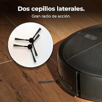 Robot aspirador Cecotec Conga 999 Map X-Treme, Navegación giroscópica, Motor de succión de 2000 Pa, 2 cepillos laterales, 2 mopas de fregado, Autonomía 120 minutos, Control con APP y mando a distancia. Conectividad WiFi 2,4 GHz y Bluetooth - details 6