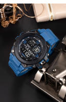 Reloj Deportivo Digital De Lujo Para Hombre Con Calendario Y Cronómetro Impermeable Reloj De Pulsera De Cuarzo Resistente Al Agua Para Exteriores - details 1