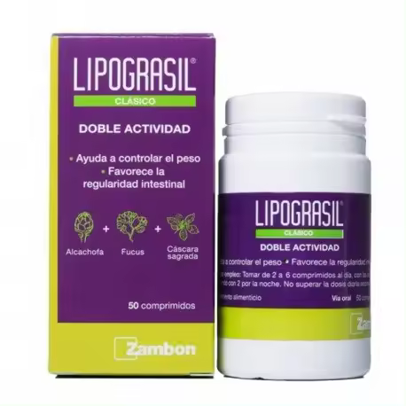 LIPOGRASIL COMP RECUBIERTOS 50 COMP - 1