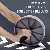 1Pcs Abdominal Wheel Resistente Al Desgaste Con Rodillos Antideslizantes Equipo De Ejercicio Para Fortalecimiento Muscular Entrenamiento De Fitness Uso Doméstico Silencioso - details 3
