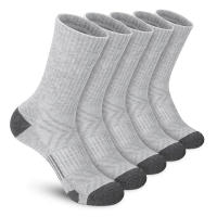 5 Pares De Calcetines Deportivos Para Hombre Calcetines De Calf Performance Algodón Poliéster Espandex Transpirables Para Correr Y Actividades Al Aire Libre - details 3
